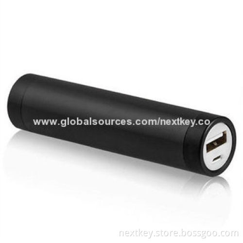 Power Bank, 2,600mAh for iPad/iPhone, with Micro Colors Optional, 3 LED Light Indicators 1 Piece MOQ